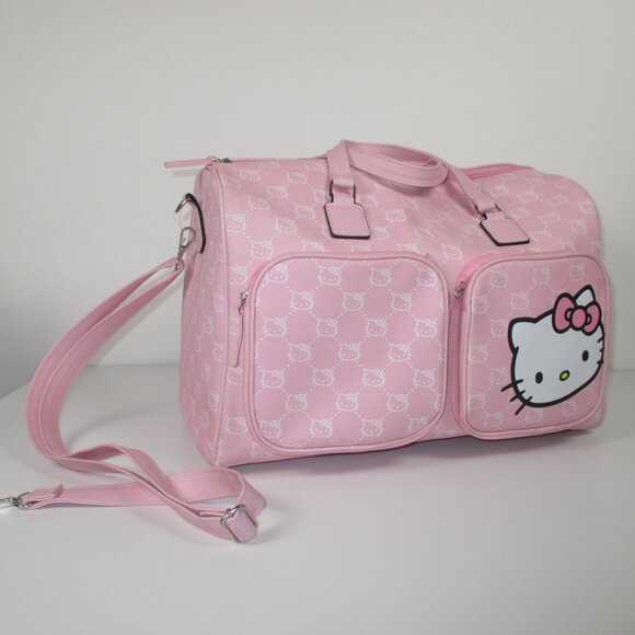 LARGE HELLO KITTY DUFFLE BAG - Picture 2 of 16